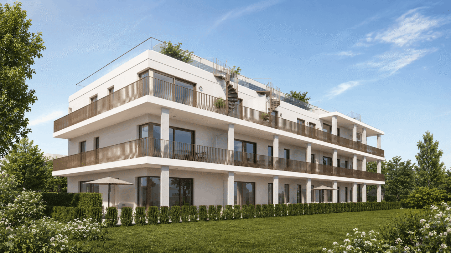 nowoczesny, kameralny apartamentowiec