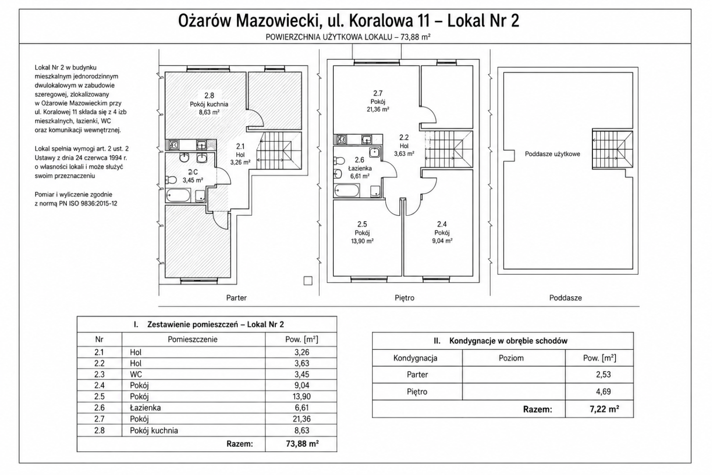 Mieszkanie – Mazowieckie – Ożarów Mazowiecki – 1782/7447/OMS
